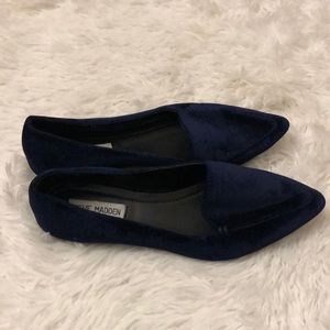 Steve Madden navy flats size 7.5